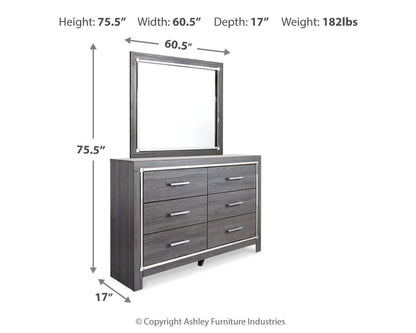 Lodanna Dresser and Mirror