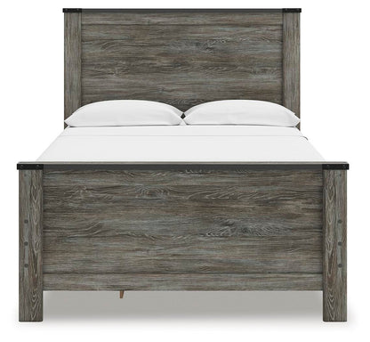 Frandern Full Panel Bed with Storage