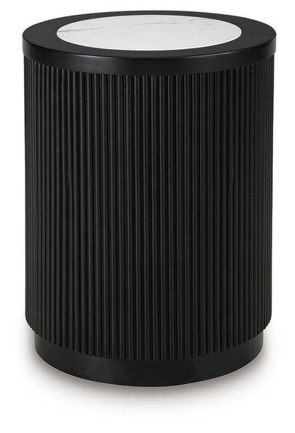 Grayman Round End Table