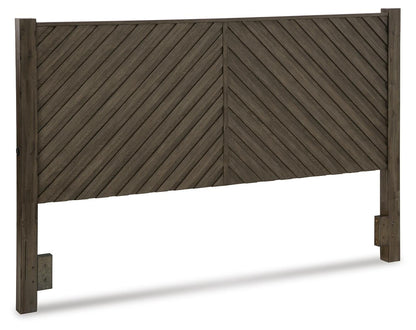 Arkenton King Panel Bed with Mirrored Dresser