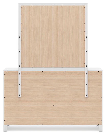 Binterglen King Panel Bed, Dresser, Mirror, Chest and Nightstand