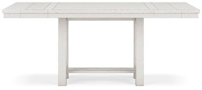 Robbinsdale Counter Height Dining Table and 8 Barstools