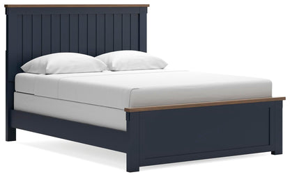 Landocken Queen Panel Bed, Dresser, Mirror and Nightstand