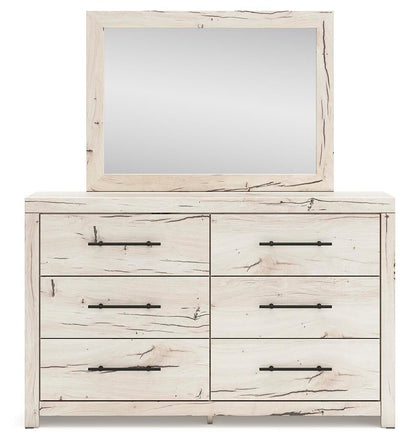 Lawroy Full Panel Headboard, Dresser, Mirror, Chest and Nightstand