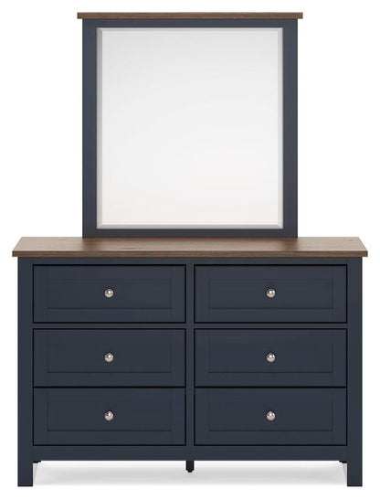 Landocken Queen Panel Headboard, Dresser and Mirror