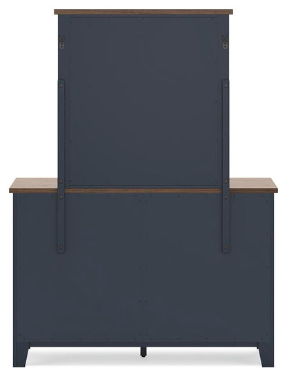 Landocken Queen Panel Headboard, Dresser and Mirror