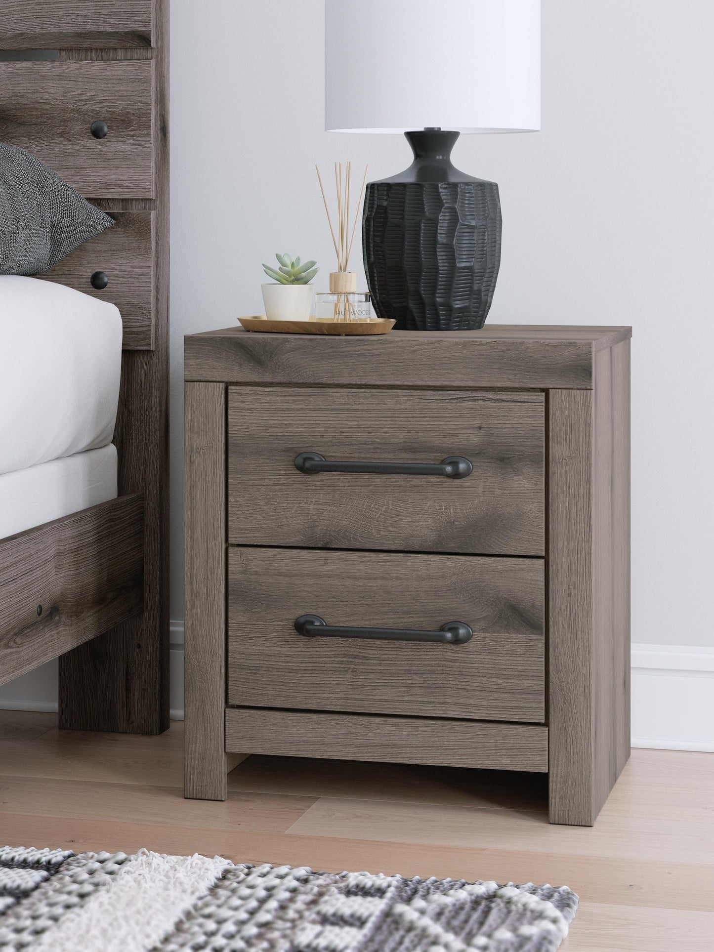 Urbanoore Full Panel Storage Bed, Dresser, Mirror, Chest and Nightstand