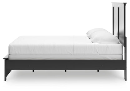 Maribel King Panel Bed, Dresser and Mirror