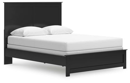 Maribel Queen Panel Bed, Dresser, Mirror and Nightstand