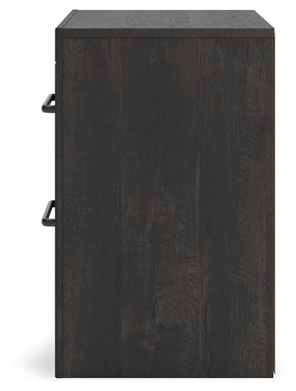 Delmorta Twin Panel Bed, Dresser, Mirror and Nightstand