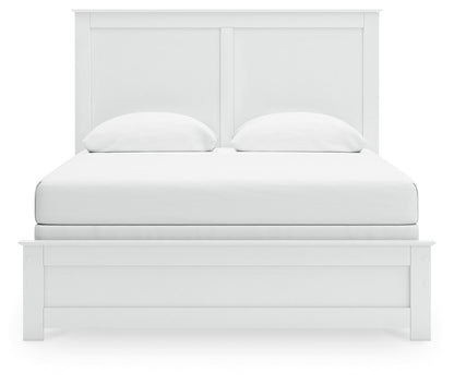 Bostwick Shoals Queen Panel Bed, Dresser, Mirror and Nightstand