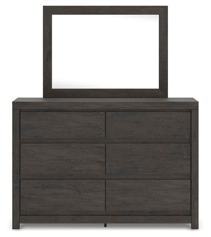Parlayon Queen Panel Bed, Dresser, Mirror and Nightstand