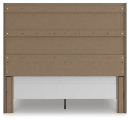 Parlayon King Panel Storage Bed, Dresser and Mirror