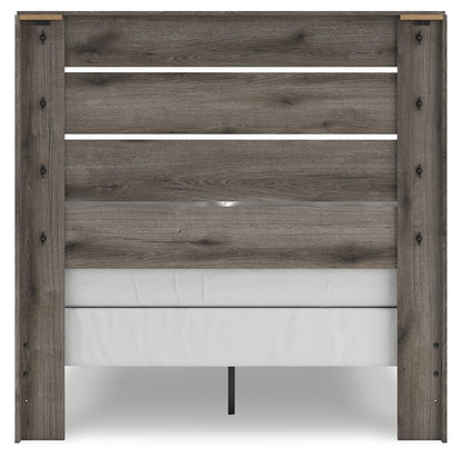 Urbanoore Full Panel Bed, Dresser, Mirror and Nightstand
