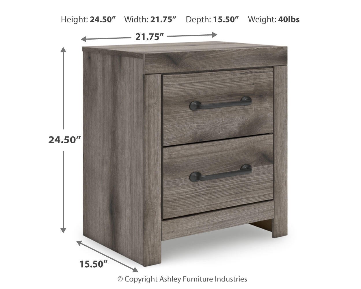 Urbanoore Twin Panel Storage Bed, Dresser, Mirror, Chest and Nightstand