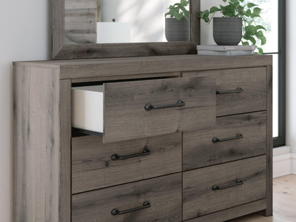 Urbanoore Queen Panel Bed, Dresser and Mirror