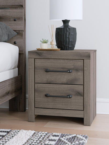 Urbanoore Full Panel Bed, Dresser, Mirror, Chest and Nightstand