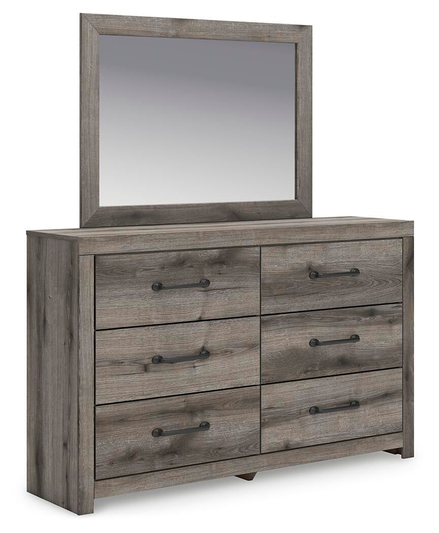 Urbanoore Twin Panel Bed with Storage, Dresser, Mirror, Chest and Nightstand