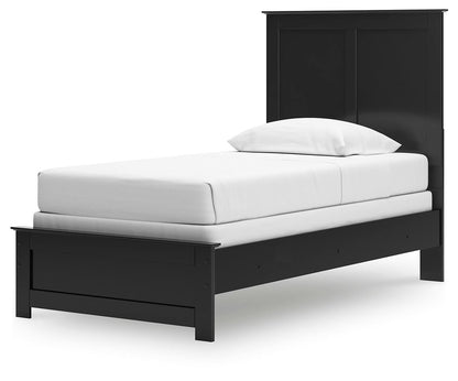 Maribel Twin Panel Bed, Dresser, Mirror, Chest and Nightstand