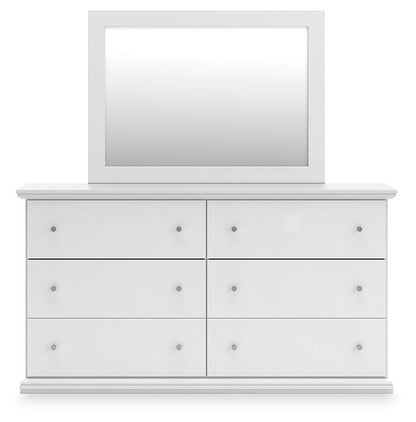 Bostwick Shoals Twin Panel Bed, Dresser, Mirror, Chest and Nightstand