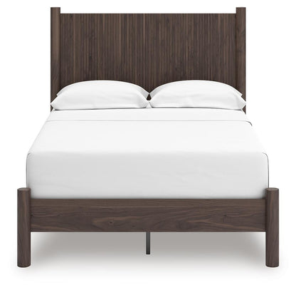 Cadmori Full Panel Platform Bed, Dresser and Mirror