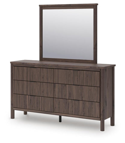 Cadmori Full Panel Bed, Dresser, Mirror, Chest and Nightstand