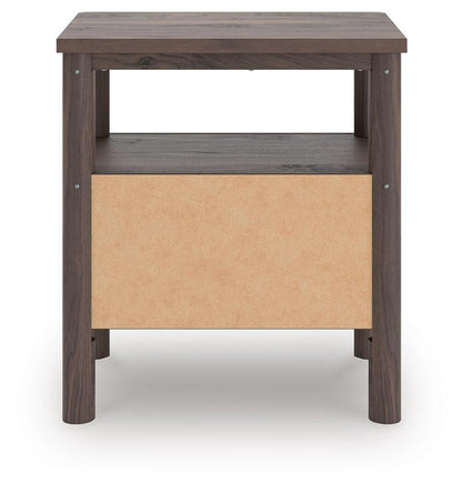 Cadmori Full Panel Platform Bed, Dresser, Mirror, Chest and Nightstand
