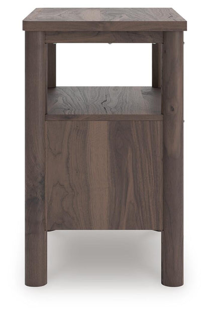 Cadmori Full Panel Platform Bed, Dresser, Mirror and Nightstand
