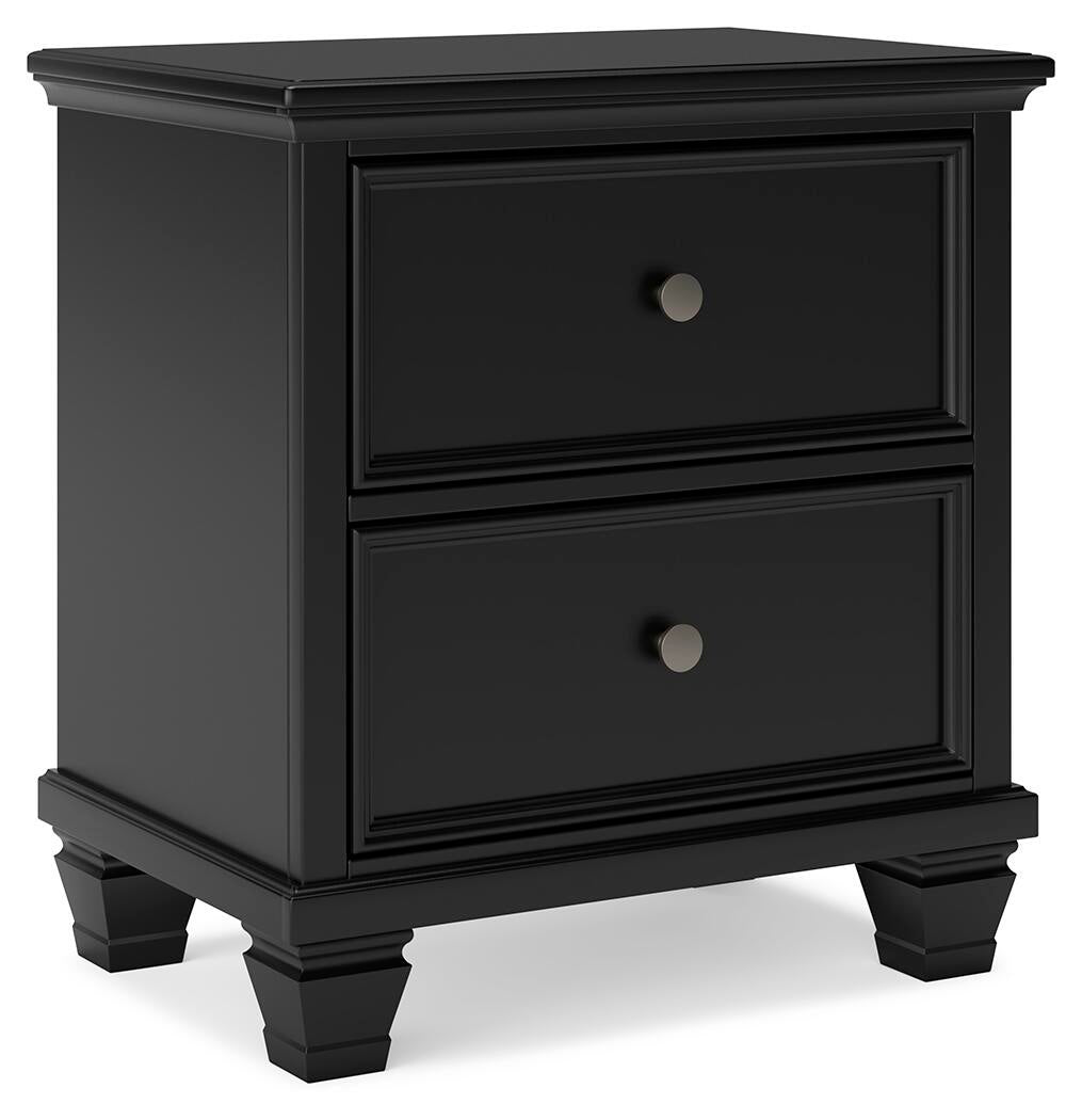 Lanolee Full Panel Storage Bed, Dresser, Mirror and Nightstand
