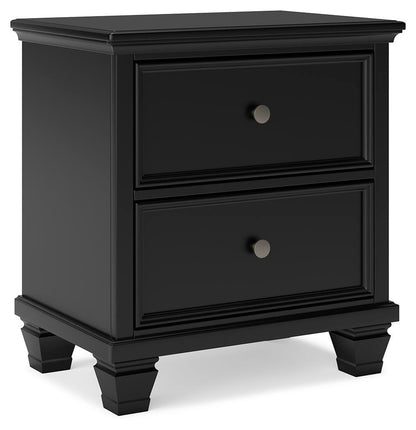 Lanolee Full Panel Storage Bed, Dresser, Mirror and Nightstand