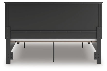 Lanolee King Panel Storage Bed, Dresser and Mirror
