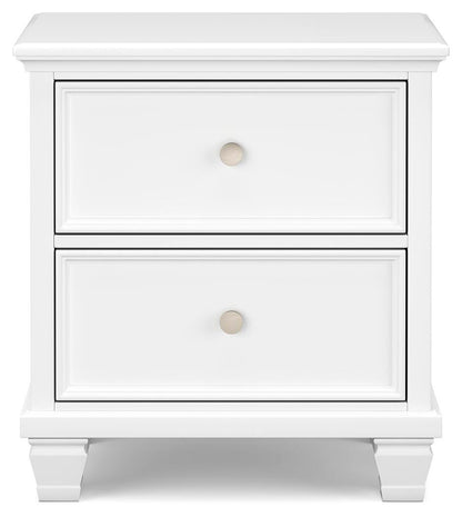 Fortman Full Panel Storage Bed, Dresser, Mirror and Nightstand