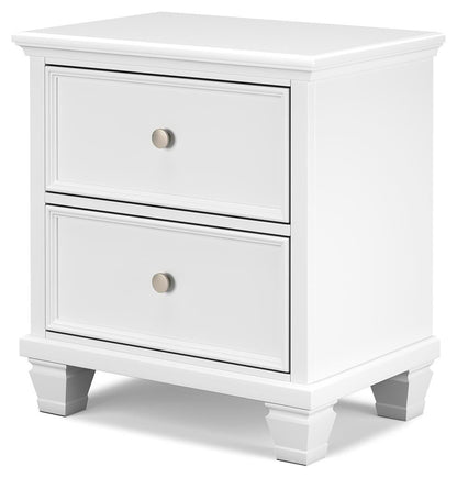 Fortman Full Panel Storage Bed, Dresser, Mirror and Nightstand