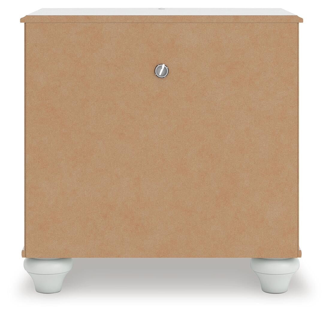 Maylilly Full Upholstered Panel Storage Bed, Dresser, Mirror and Nightstand