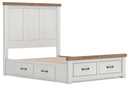 Savonport Queen Panel Storage Bed, Dresser, Mirror, Chest and Nightstand
