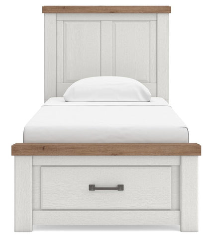 Savonport Twin Panel Storage Bed, Dresser, Mirror, Chest and Nightstand