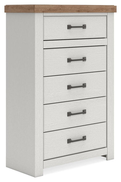 Savonport Full Panel Bed, Dresser, Mirror, Chest and Nightstand