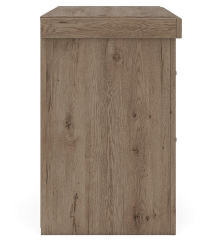 Garistyn Queen Panel Bed. Dresser, Mirror and Nightstand