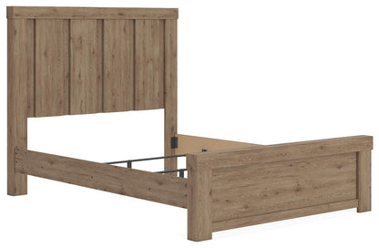 Garistyn Queen Panel Bed, Dresser and Mirror