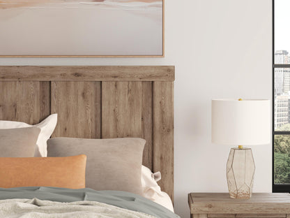 Garistyn Queen Panel Bed, Dresser and Mirror