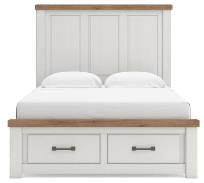 Savonport Queen Panel Storage Bed, Dresser, Mirror, Chest and Nightstand