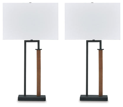 Voslen Metal Table Lamp (2/CN)