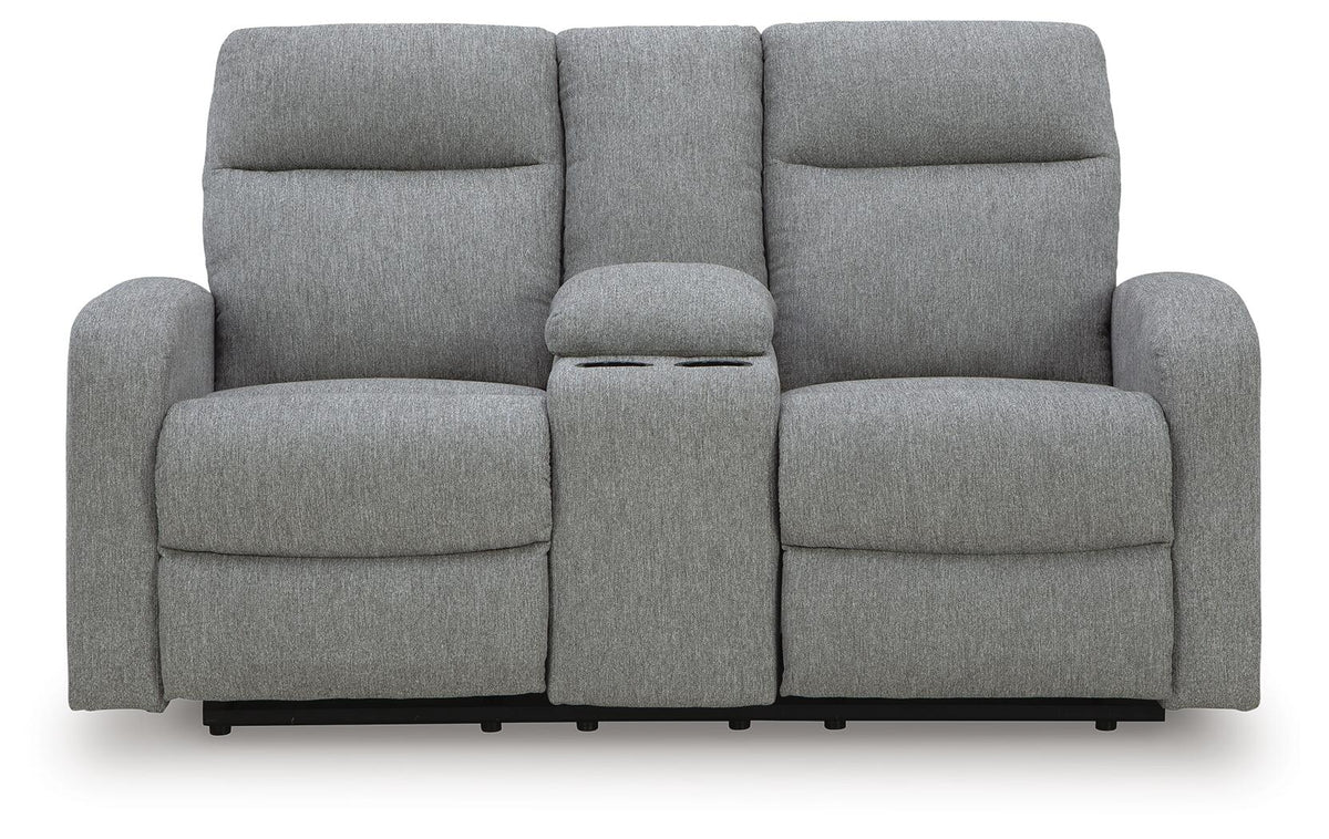 Gauntlet DBL Rec Loveseat w/Console