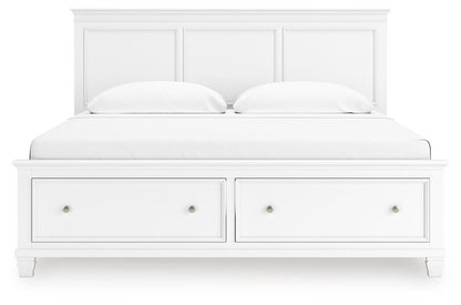 Fortman King Panel Storage Bed