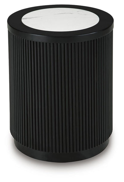Grayman Round End Table
