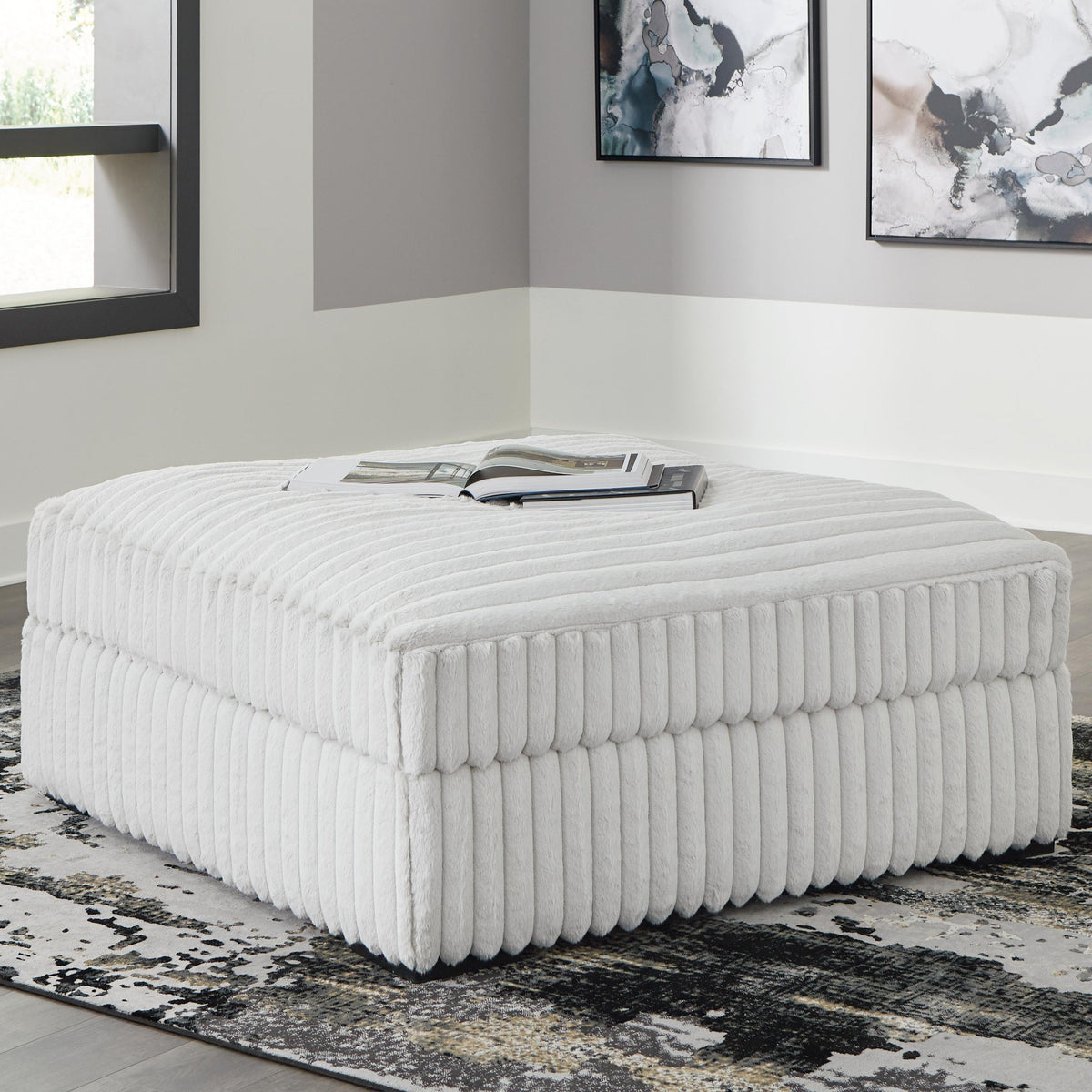 Stupendous Oversized Accent Ottoman